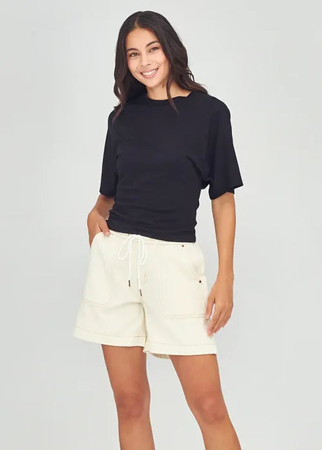 Junkfood - Millie Shorts (Ecru)