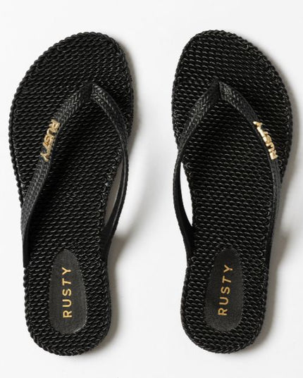 Rusty - Flip Out Thong (Black 1)