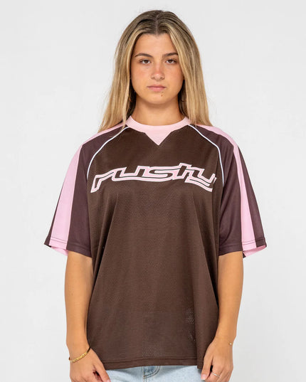 Rusty - Naples Contrast Oversize Sports Jersey
