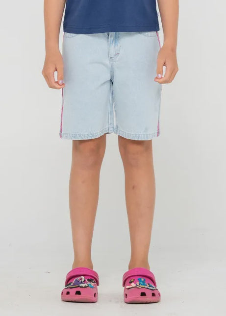 Rusty - Flip Girl Low Rise Wide Leg Denim Jort