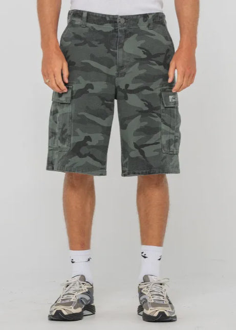 Rusty - Commando Camo Cargo Short