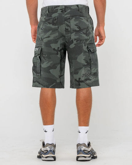 Rusty - Commando Camo Cargo Short