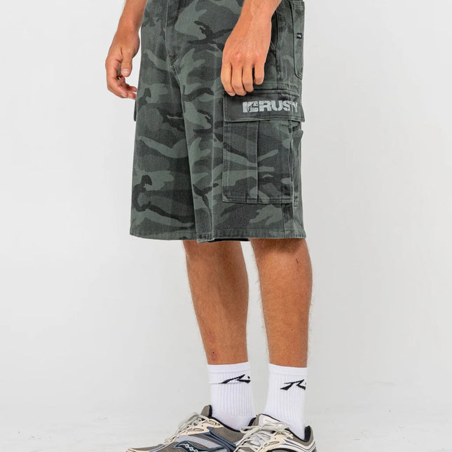 Rusty - Commando Camo Cargo Short