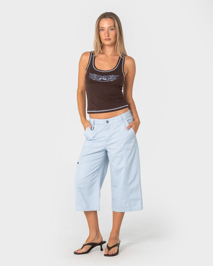 Rusty - It Gyrl Low Rise Capri Cargo Pant