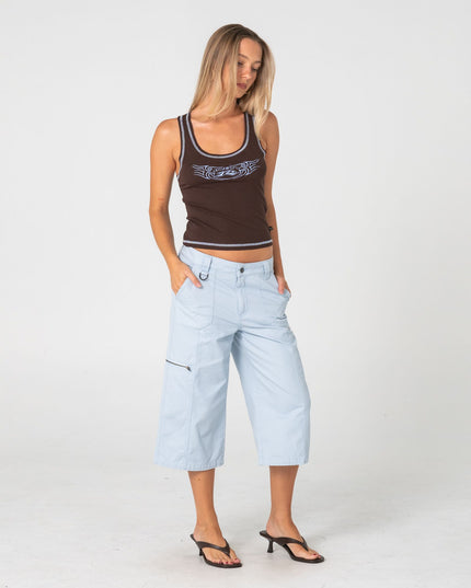 Rusty - It Gyrl Low Rise Capri Cargo Pant