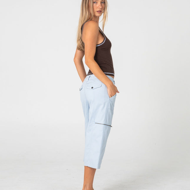 Rusty - It Gyrl Low Rise Capri Cargo Pant