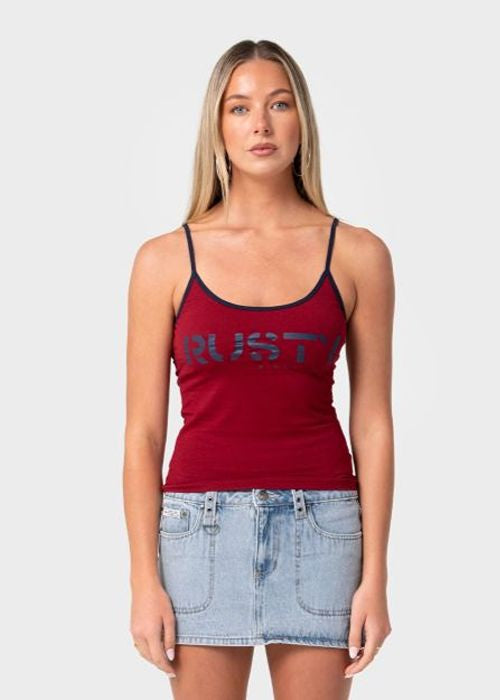 Rusty - Tank Girl Contrast Staple Singlet