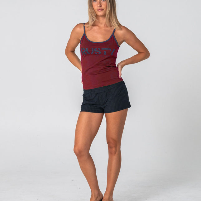 Rusty - Tank Girl Contrast Staple Singlet