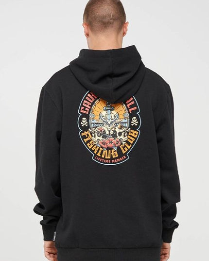 Th Mad Hueys - Caught Fk Skull Hooded Pullover