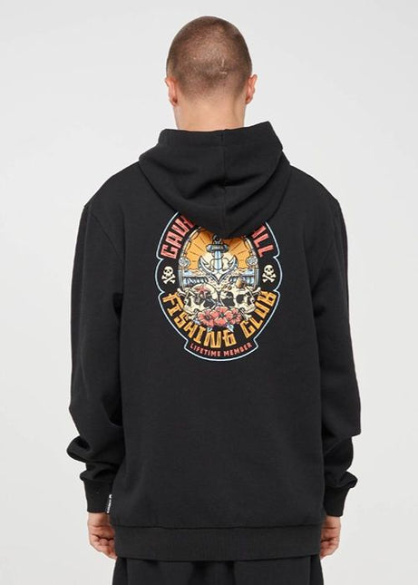 Th Mad Hueys - Caught Fk Skull Hooded Pullover