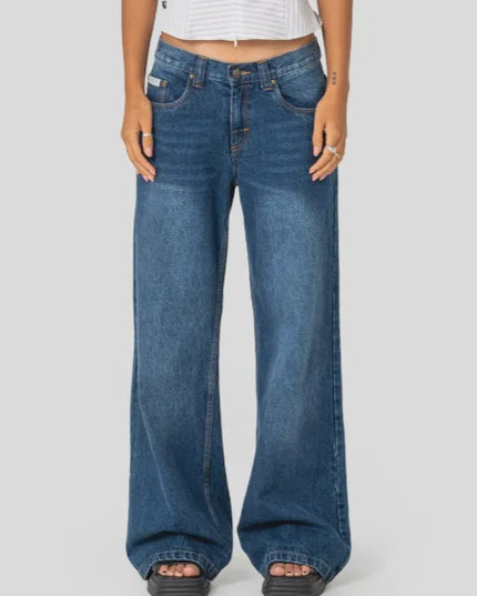 Rusty - Wendy Wide Low Rise Denim Jean