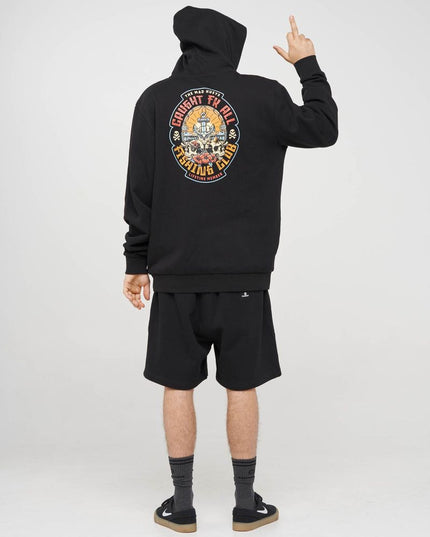 Th Mad Hueys - Caught Fk Skull Hooded Pullover