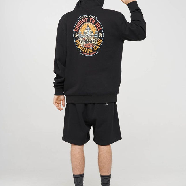 Th Mad Hueys - Caught Fk Skull Hooded Pullover