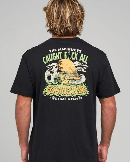 The Mad Hueys - Caught Fk All Jaw Tee