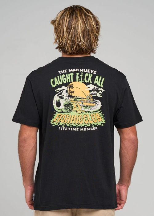 The Mad Hueys - Caught Fk All Jaw Tee