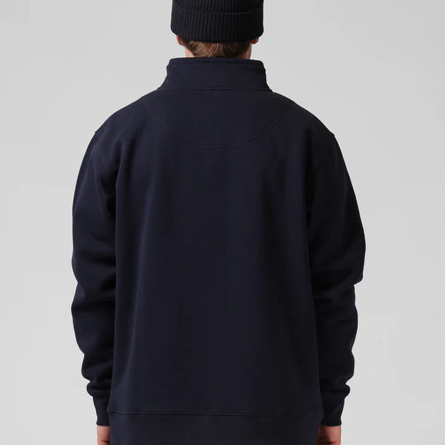 RPM - Track 1/4 Zip Sweater (Navy)