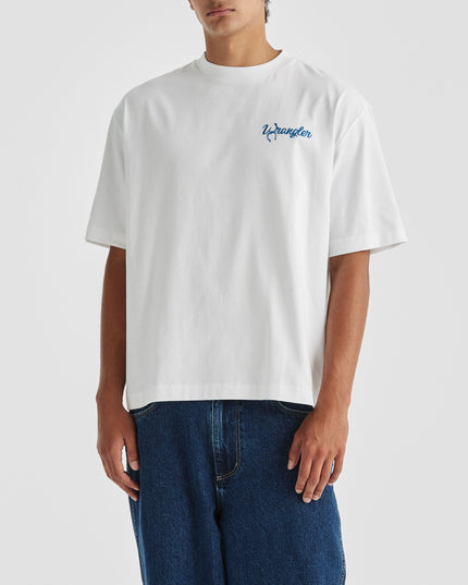 Wrangler - Lucky you Boxcar Tee (White)