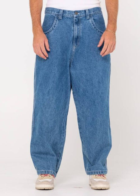 Rusty - Flip Daddy Tapeless Jean - Middy blue
