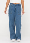 Rusty - Billie Low Denim Carpenter Pant