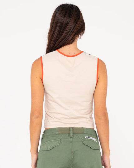 Rusty - All Ova Slim Fit Sleeveless Skimmer Tank