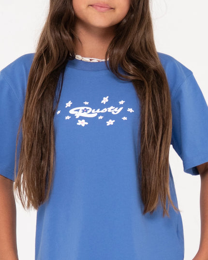 Rusty - Wildflower Oversized Tee Girls