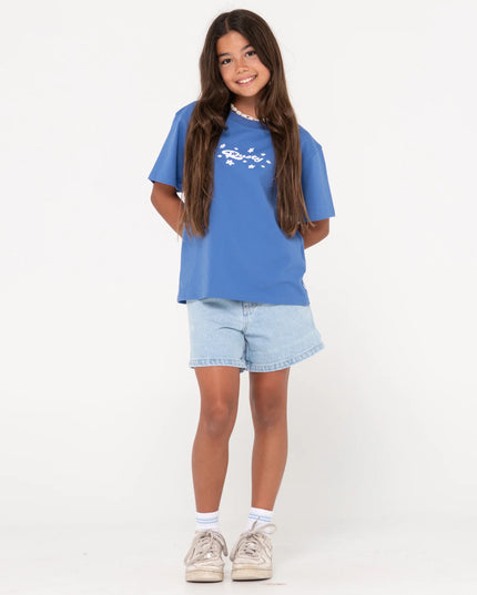 Rusty - Wildflower Oversized Tee Girls