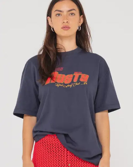 Rusty - Girls Oversize Short Sleeve Tee