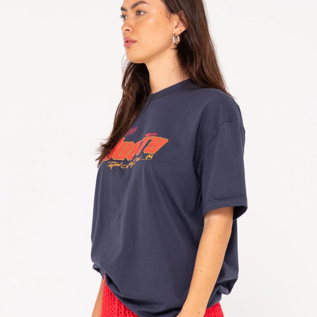 Rusty - Girls Oversize Short Sleeve Tee