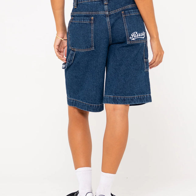 Rusty - Billie Low Rise Carpenter Jort (Deep Blue)