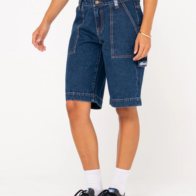 Rusty - Billie Low Rise Carpenter Jort (Deep Blue)