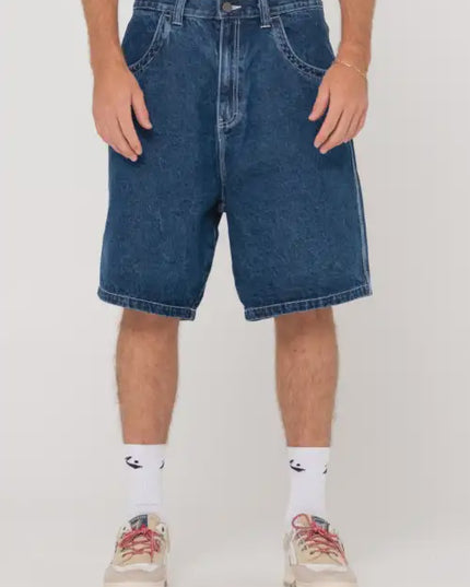 Rusty - Flip Daddy Tapeless Jort (Deep Sea Blue)