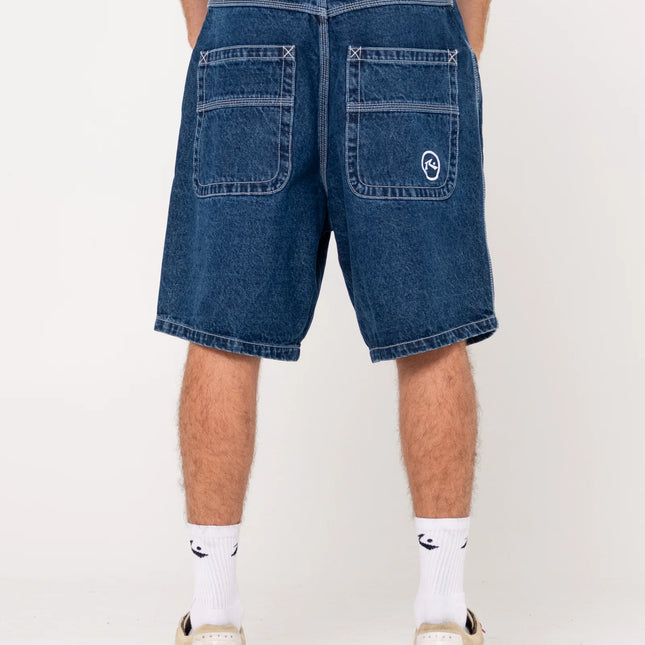 Rusty - Flip Daddy Tapeless Jort (Deep Sea Blue)