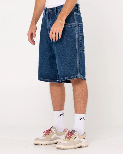 Rusty - Flip Daddy Tapeless Jort (Deep Sea Blue)