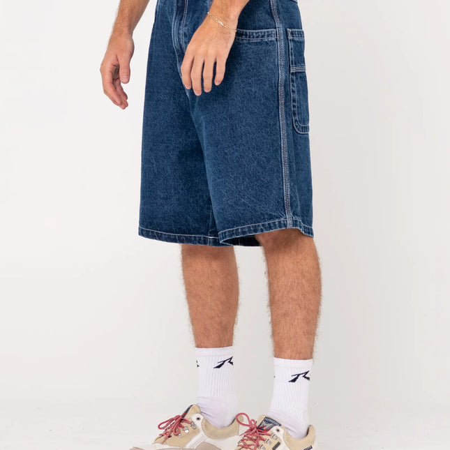 Rusty - Flip Daddy Tapeless Jort (Deep Sea Blue)