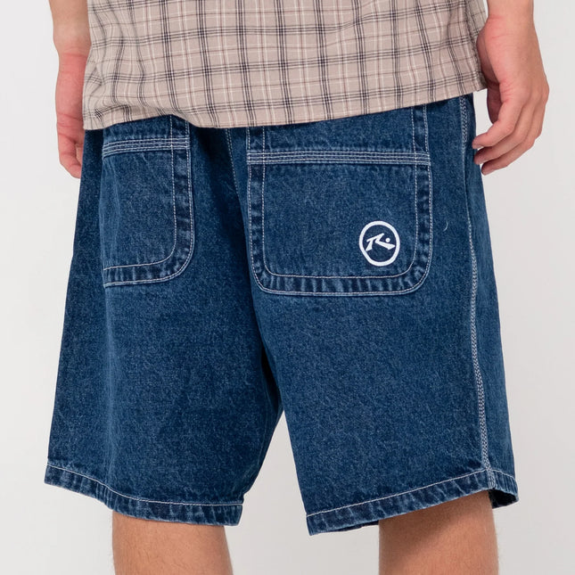 Rusty - Flip Daddy Tapeless Jort (Deep Sea Blue)