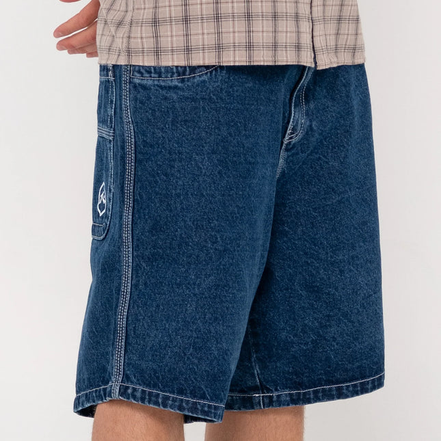 Rusty - Flip Daddy Tapeless Jort (Deep Sea Blue)