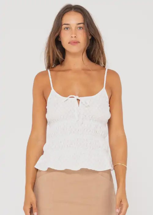 Rusty - Effie Slip Skimmer Top