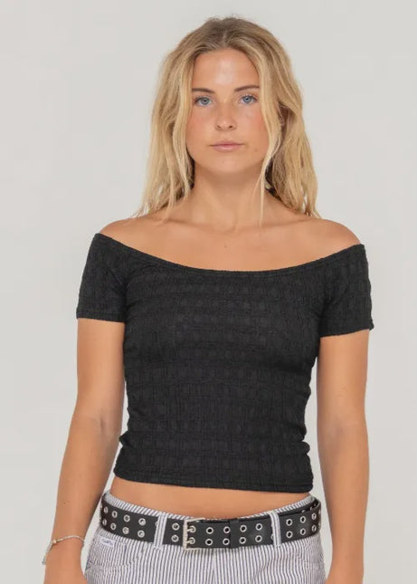 Rusty - Ciao Bella Off Shoulder Top
