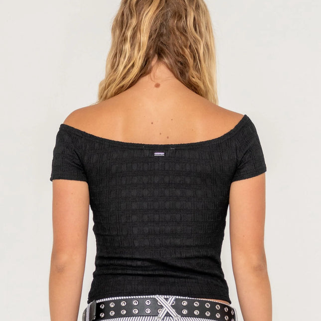 Rusty - Ciao Bella Off Shoulder Top