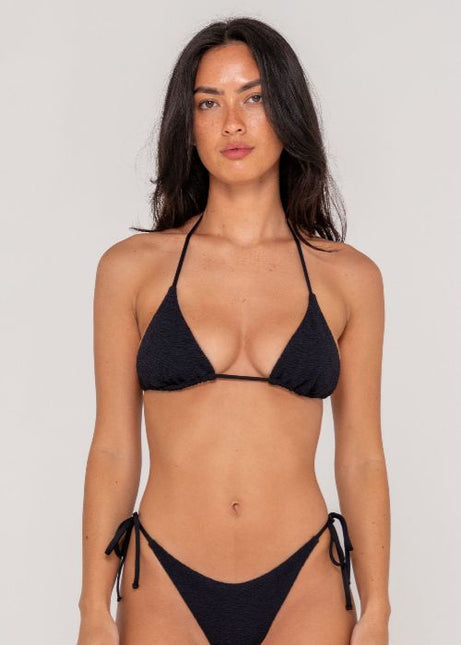 Rusty - Sandalwood Multiway Bikini Top (Black)