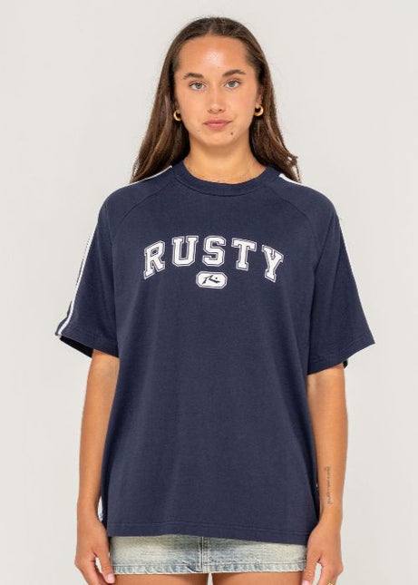 Rusty - All Saint Collegiate OG Oversize Tee