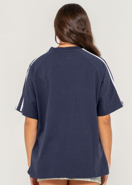 Rusty - All Saint Collegiate OG Oversize Tee