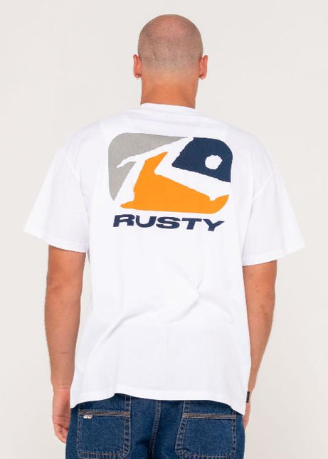 Rusty - Phenom Short Sleeve Tee (White 5)