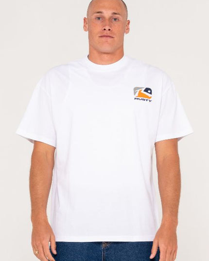 Rusty - Phenom Short Sleeve Tee (White 5)