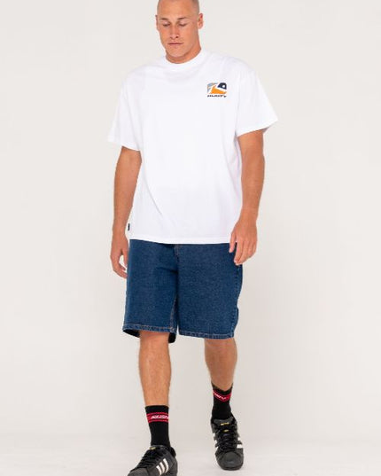 Rusty - Phenom Short Sleeve Tee (White 5)