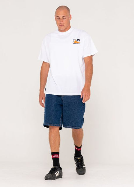 Rusty - Phenom Short Sleeve Tee (White 5)