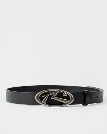 Rusty - R Dot Buckle Leather Belt