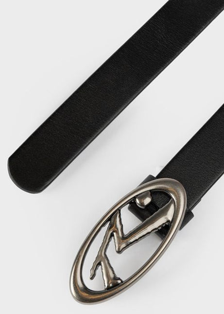Rusty - R Dot Buckle Leather Belt