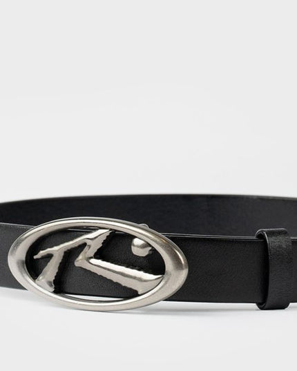 Rusty - R Dot Buckle Leather Belt
