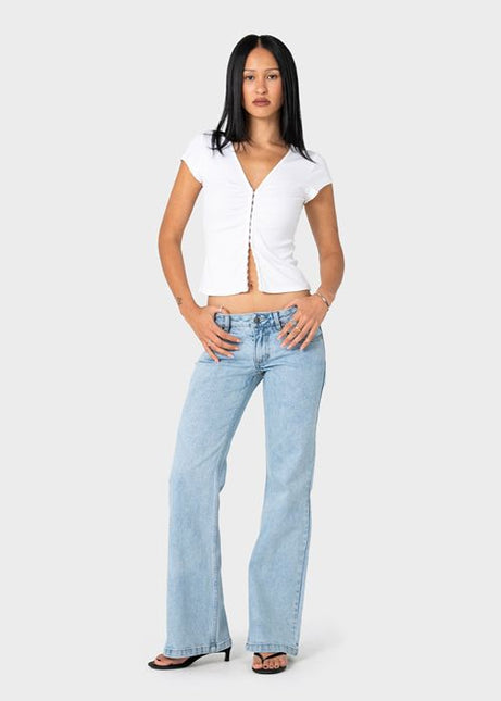 Rusty - Im Hooked Cap Sleeve Fashion Top (White)